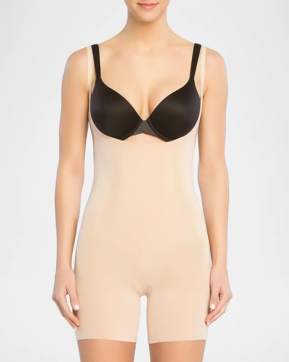 Spanx SPANXsculpt OnCore Open-Bust Mid-Thigh Bodysuit | Thumbnail 2 Spanx SPANXsculpt OnCore Open-Bust Mid-Thigh Bodysuit | Thumbnail 2