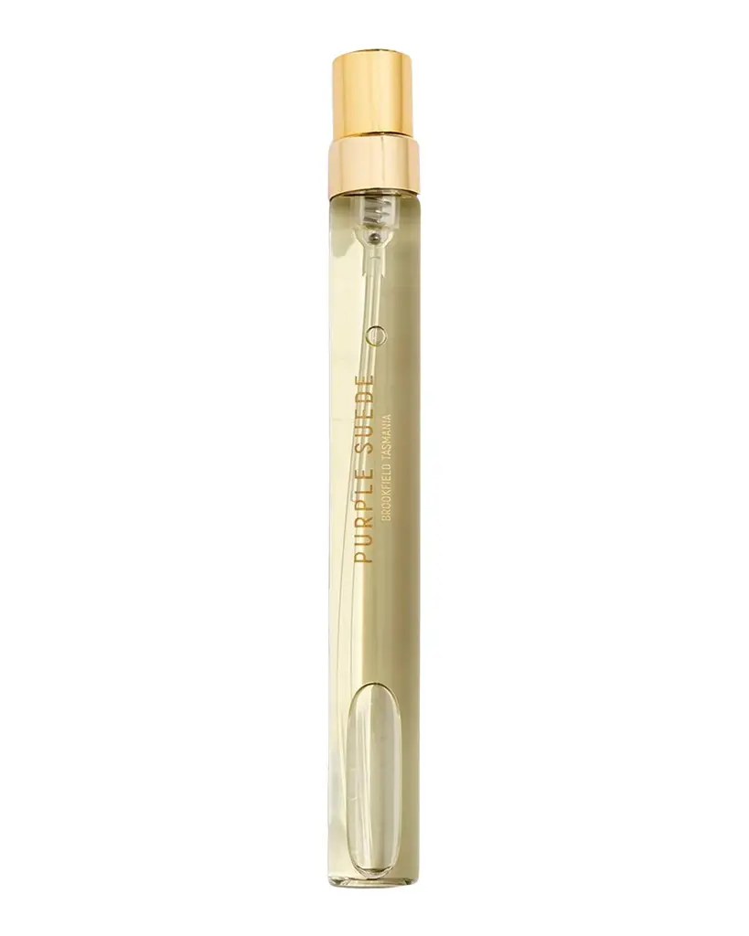 Goldfield & Banks Purple Suede Perfume Travel Spray, 0.33 oz. | Image 1 Goldfield & Banks Purple Suede Perfume Travel Spray, 0.33 oz. | Image 1