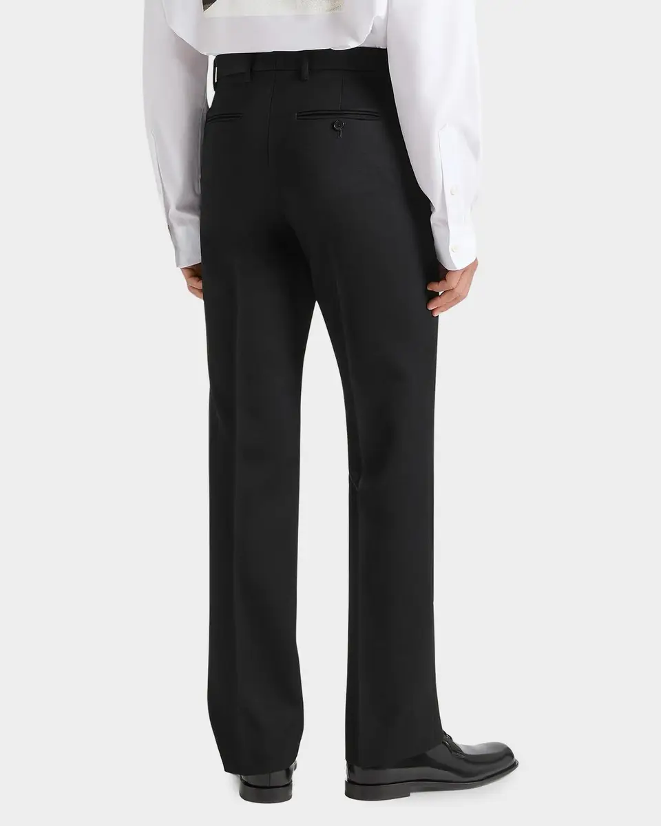 Givenchy Wool Straight-Leg Tailored Trousers | Thumbnail 3 Givenchy Wool Straight-Leg Tailored Trousers | Thumbnail 3