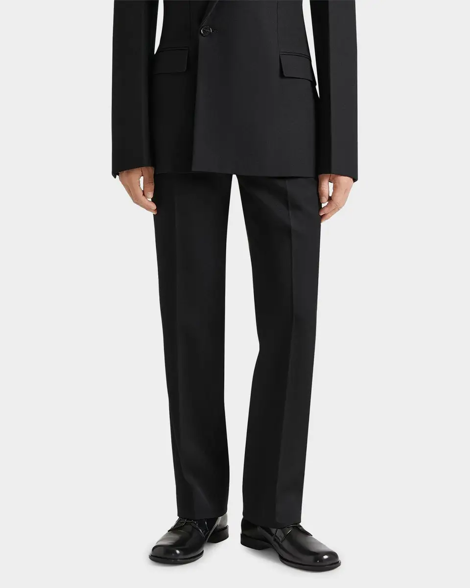 Givenchy Wool Straight-Leg Tailored Trousers | Thumbnail 4 Givenchy Wool Straight-Leg Tailored Trousers | Thumbnail 4