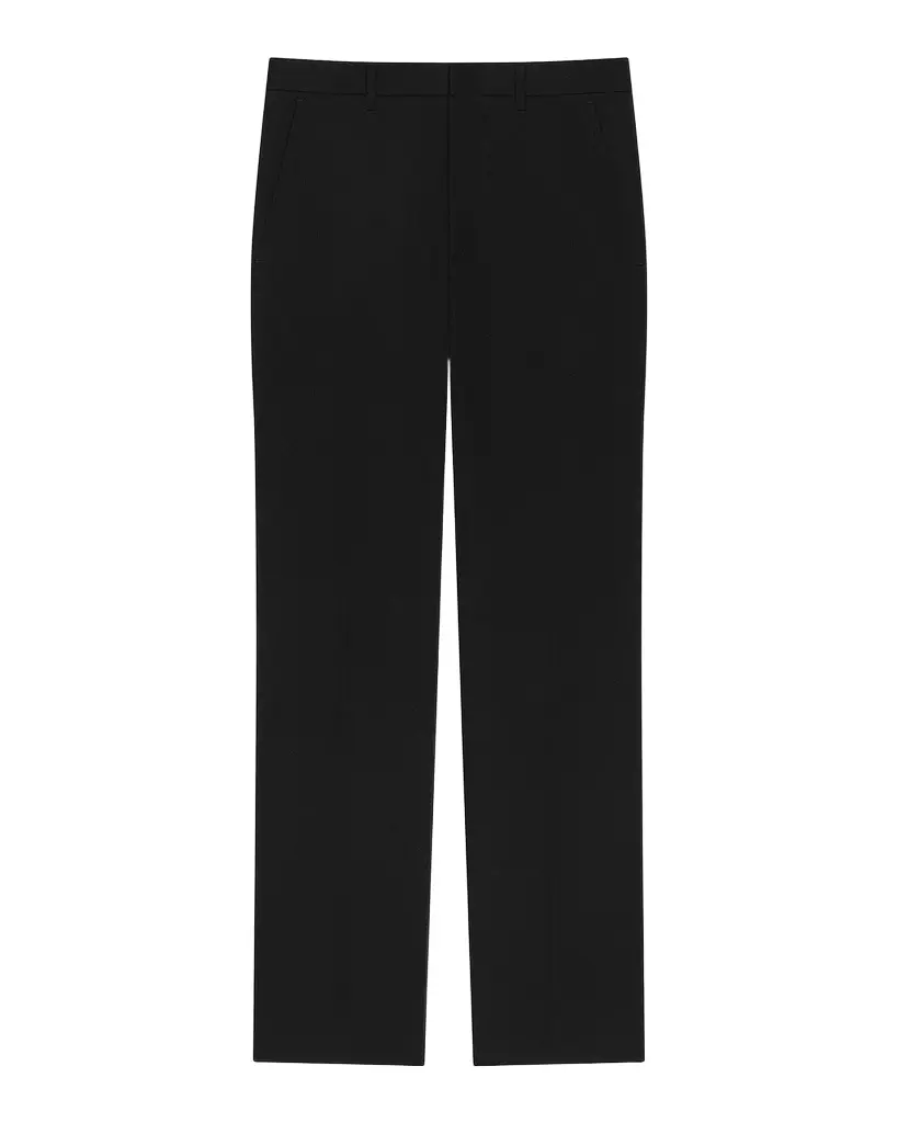 Wool Straight-Leg Tailored Trousers Wool Straight-Leg Tailored Trousers