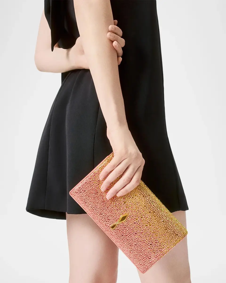Christian Louboutin Bettina Ombre Crystal Clutch Bag | Thumbnail 2 Christian Louboutin Bettina Ombre Crystal Clutch Bag | Thumbnail 2