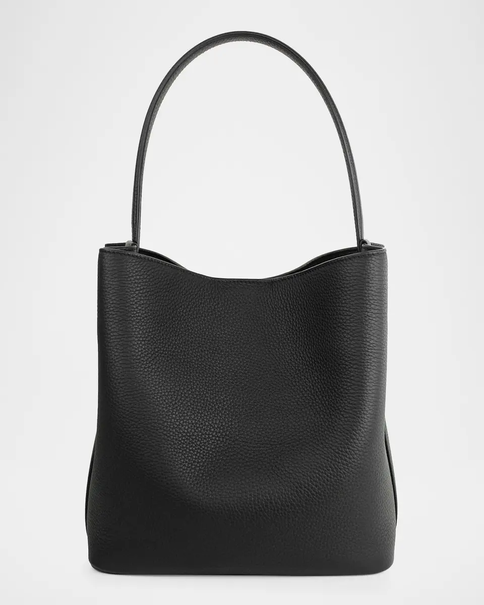 Michino Paris Odeon PM Grain Leather Bucket Bag | Thumbnail 3