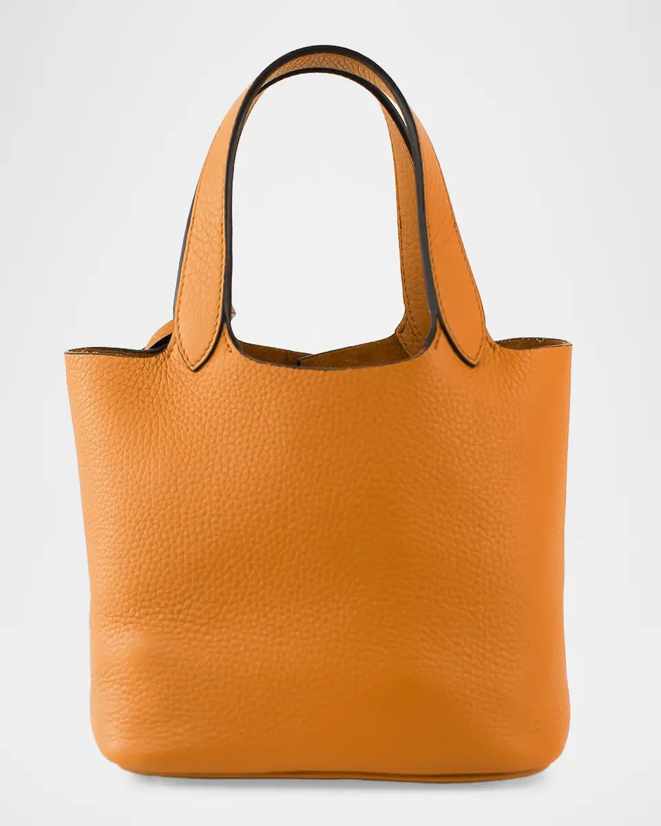 Michino Paris Etoile Mini Padlock-Embellished Leather Top-Handle Bag | Thumbnail 3