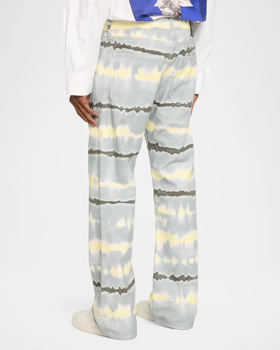 Off-White Men's Tie-Dye Straight Leg Jeans | Thumbnail 3 Off-White Men's Tie-Dye Straight Leg Jeans | Thumbnail 3