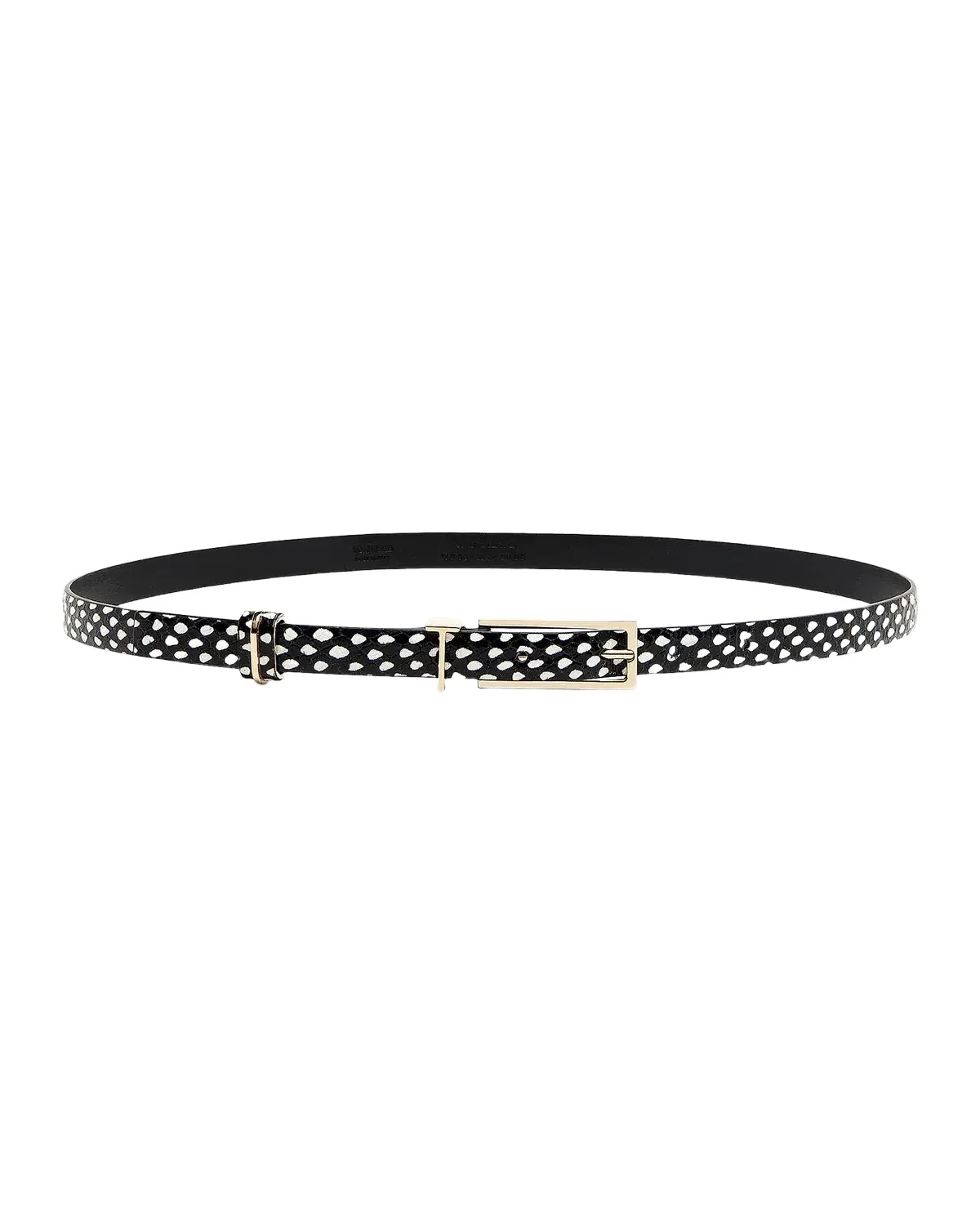Tom Ford Snakeskin-Embossed Printed Leather Belt