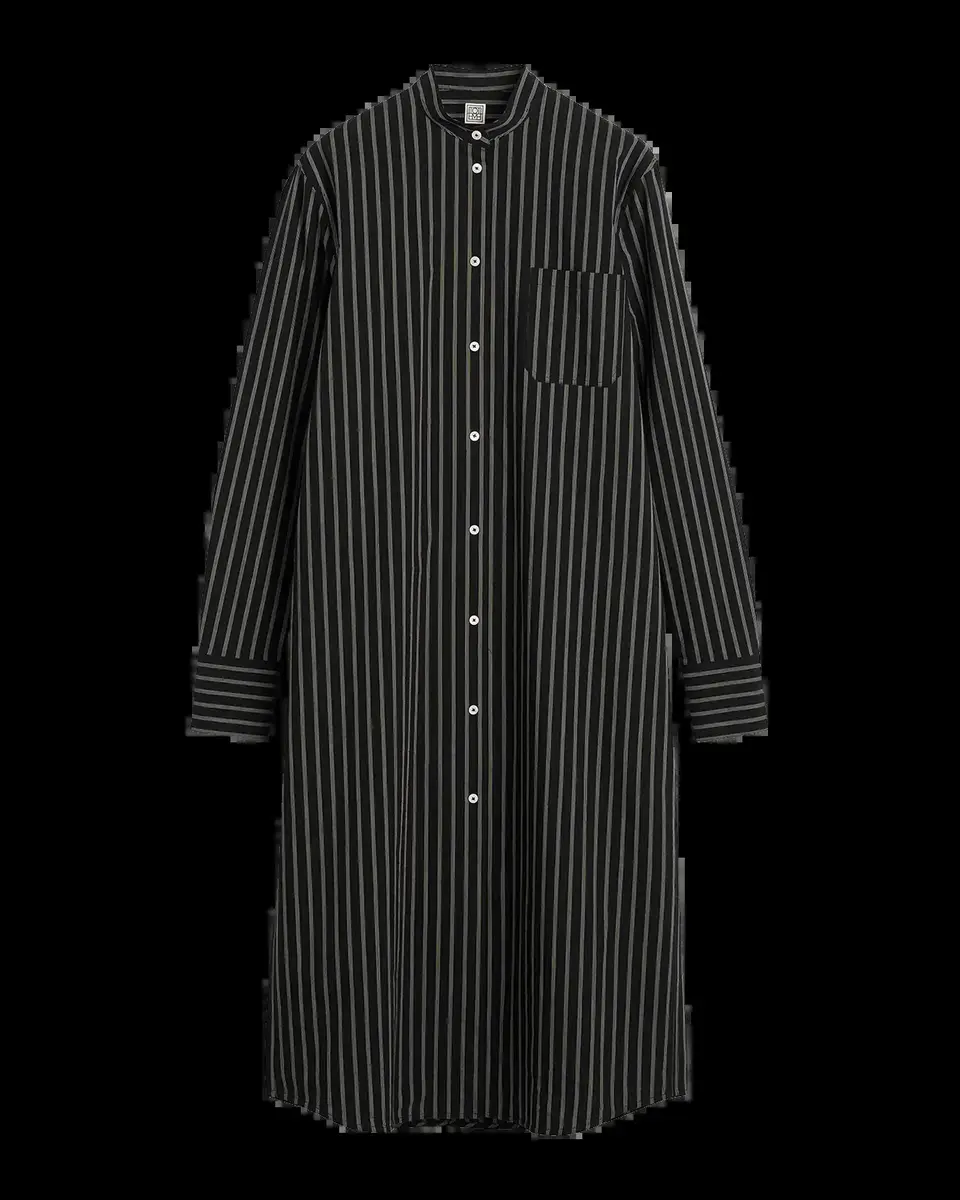 TOTEME Garderob Striped Summer Tunic Shirt | Thumbnail 2 TOTEME Garderob Striped Summer Tunic Shirt | Thumbnail 2