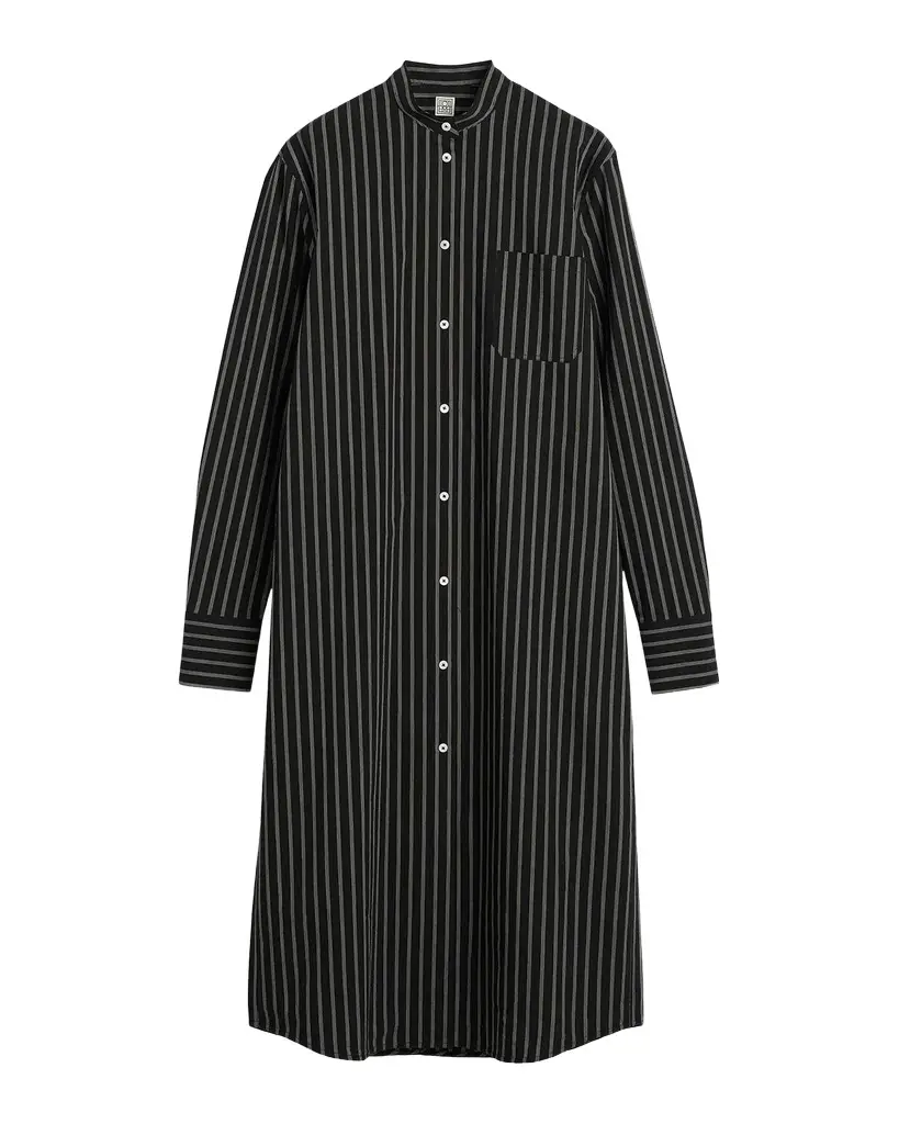 Toteme Garderob Striped Summer Tunic Shirt | Image 1 Toteme Garderob Striped Summer Tunic Shirt | Image 1