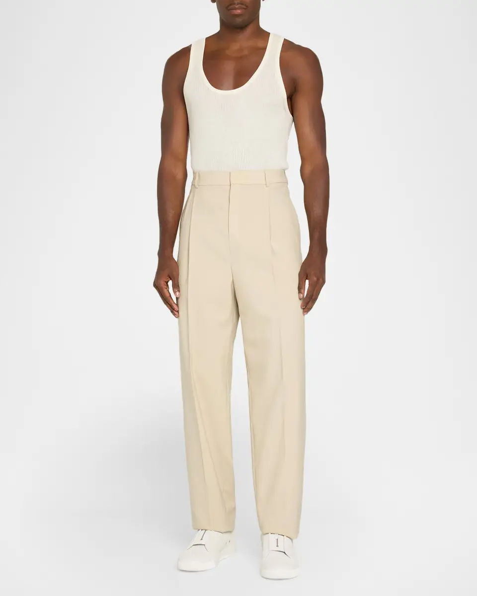 Lanvin Men's Dbb1 Suede Zip-Up Sneakers | Thumbnail 3 Lanvin Men's Dbb1 Suede Zip-Up Sneakers | Thumbnail 3