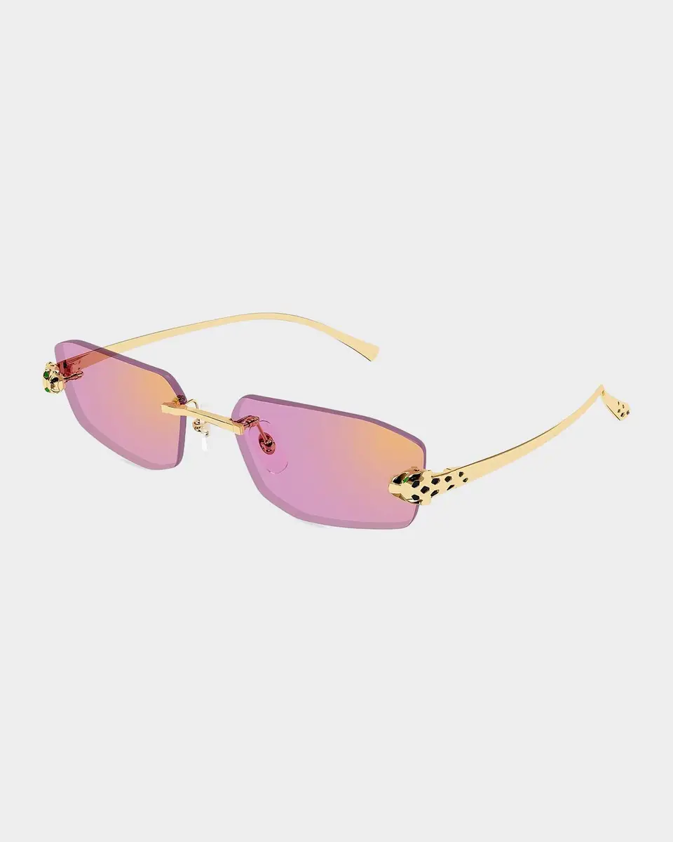 Cartier Panthère Classic 56MM Rimless Sunglasses | Thumbnail 2 Cartier Panthère Classic 56MM Rimless Sunglasses | Thumbnail 2