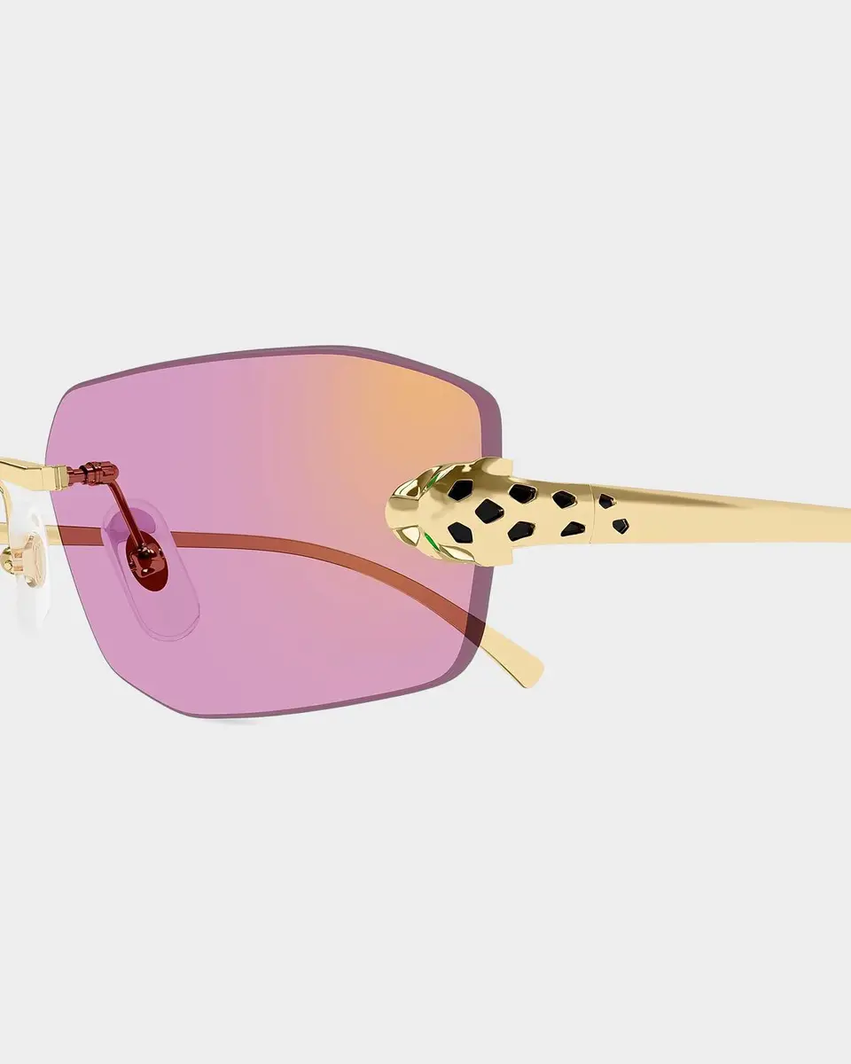 Cartier Panthère Classic 56MM Rimless Sunglasses | Thumbnail 3 Cartier Panthère Classic 56MM Rimless Sunglasses | Thumbnail 3