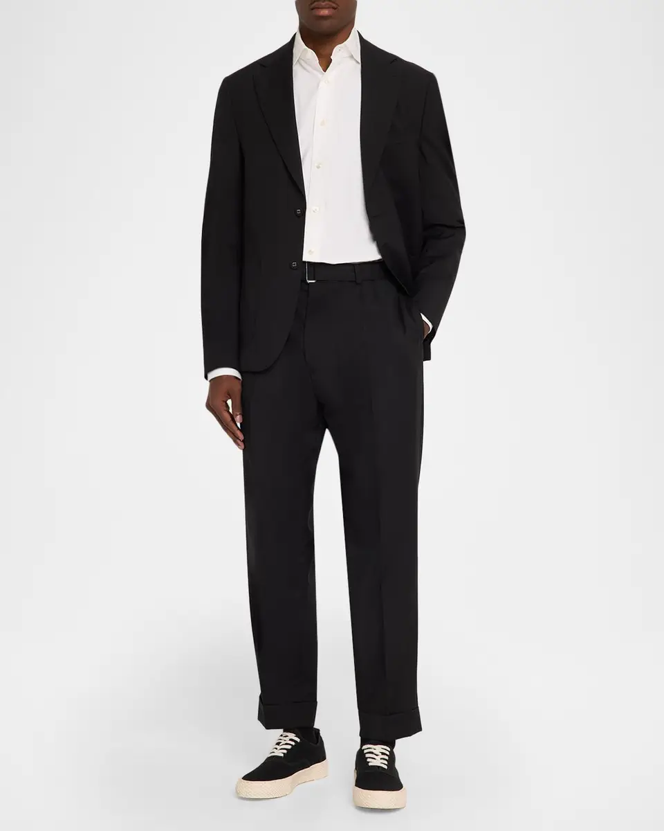 OFFICINE GÉNÉRALE Men's Arthus Wool Single-Breasted Sport Coat | Thumbnail 2 OFFICINE GÉNÉRALE Men's Arthus Wool Single-Breasted Sport Coat | Thumbnail 2