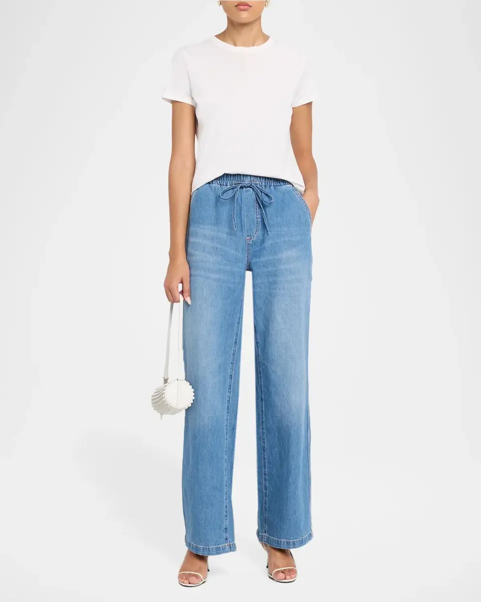 AG Jeans Low-Rise Drawstring Jeans | Thumbnail 2 AG Jeans Low-Rise Drawstring Jeans | Thumbnail 2