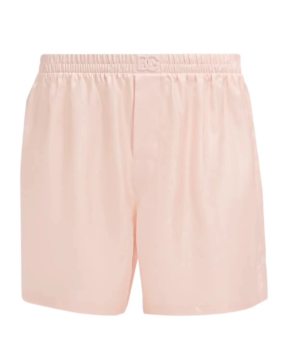 Dolce & Gabbana Men's Solid Pastel Silk Boxer Shorts
