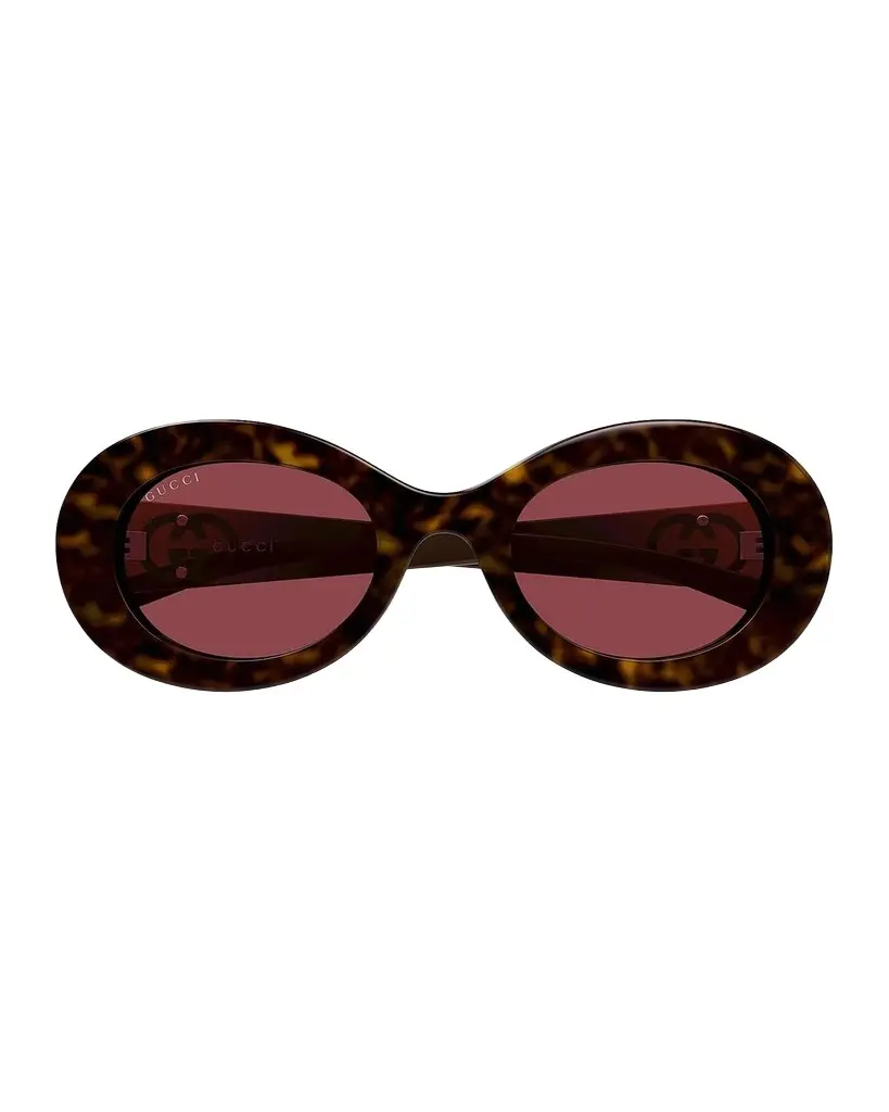 Gucci Montecarlo 51MM Oval Sunglasses | Image 1 Gucci Montecarlo 51MM Oval Sunglasses | Image 1
