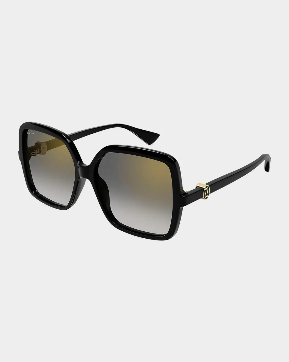 Cartier 58MM Butterfly Sunglasses | Thumbnail 2