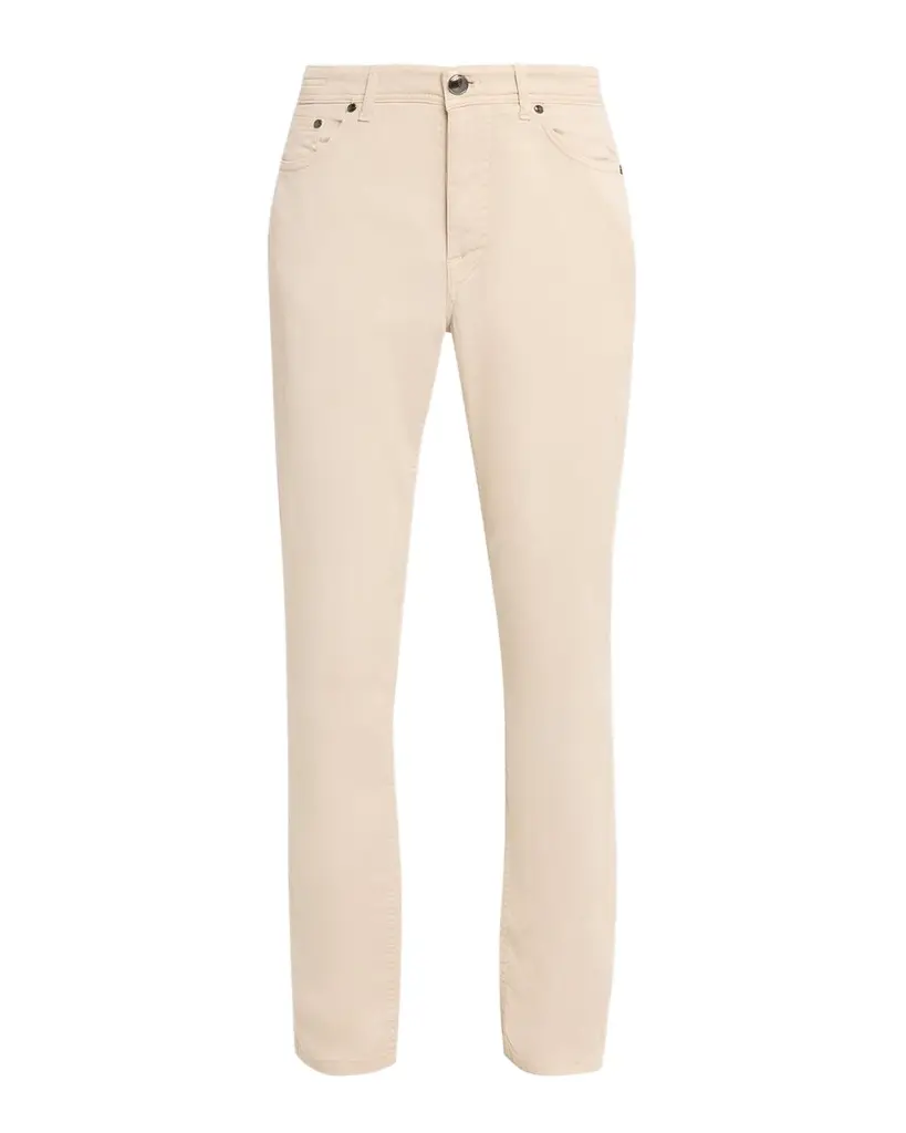 Sartorio Men's Cotton-Blend Slim-Leg Trousers