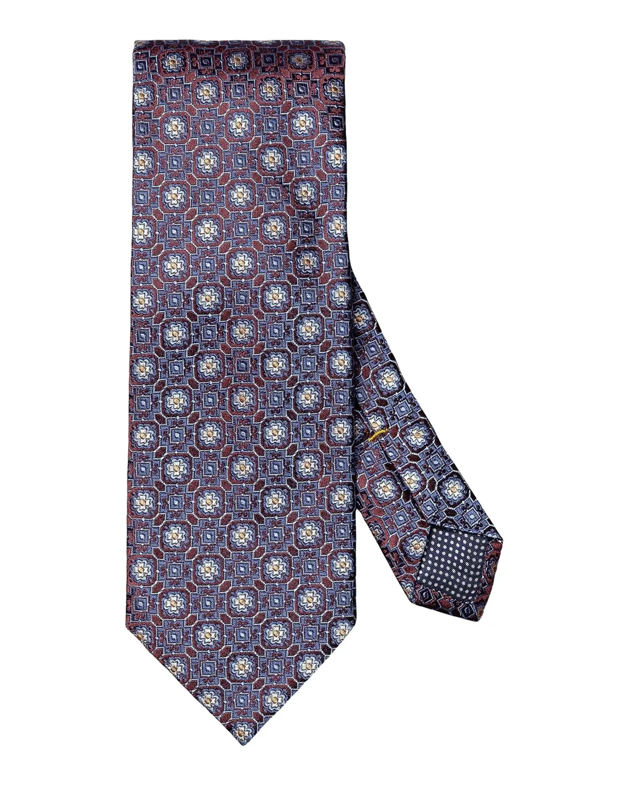 Men's Medallion Jacquard Silk Tie