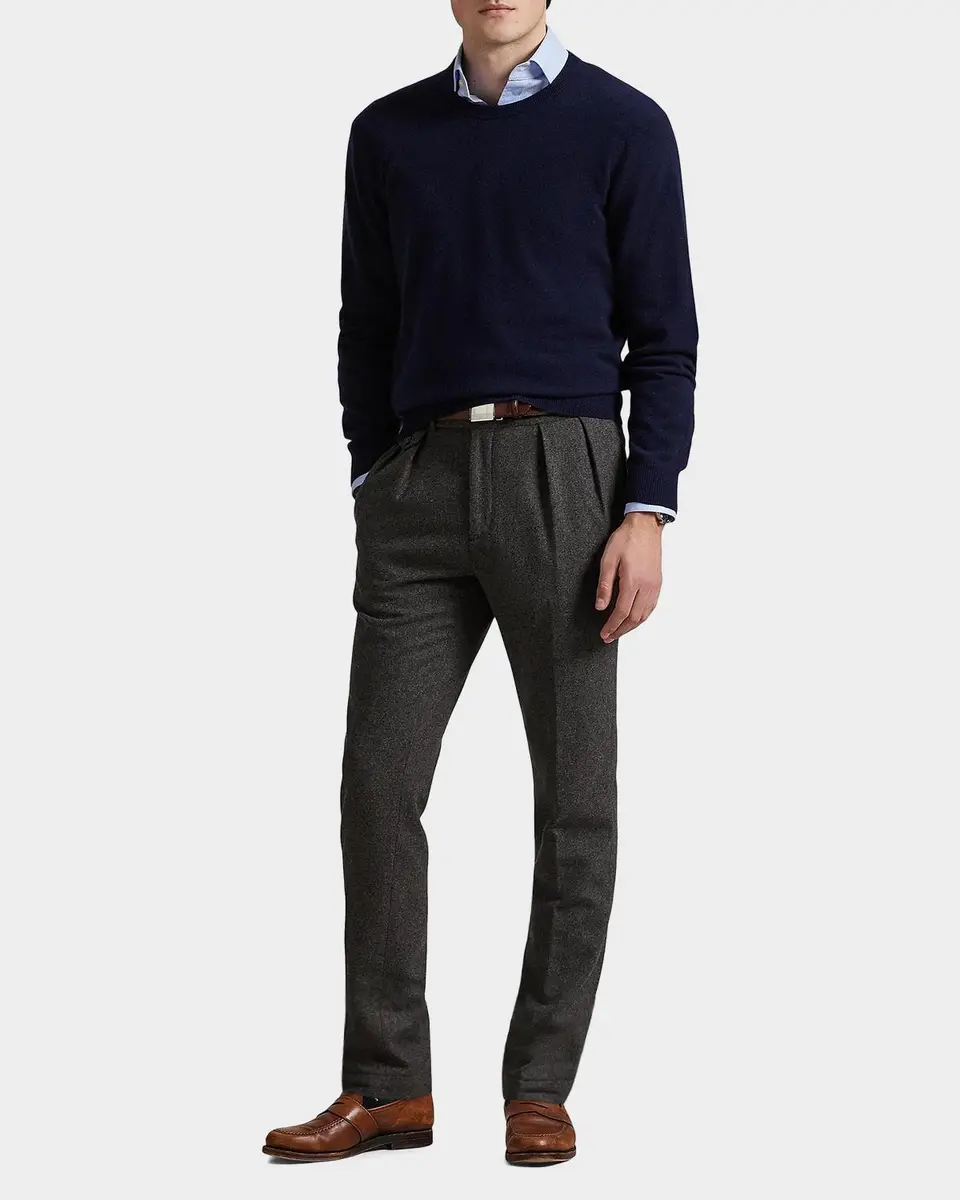 Polo Ralph Lauren Men's Cashmere Crewneck Sweater | Thumbnail 2 Polo Ralph Lauren Men's Cashmere Crewneck Sweater | Thumbnail 2