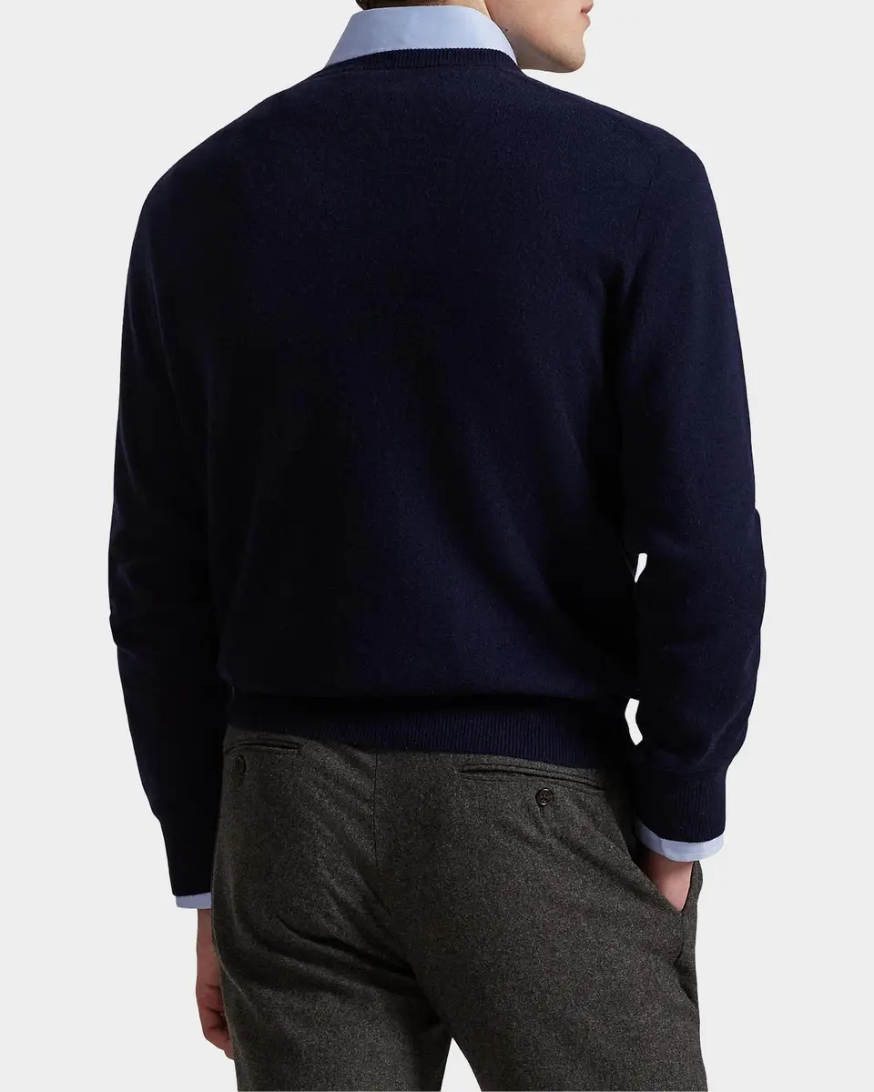 Polo Ralph Lauren Men's Cashmere Crewneck Sweater | Thumbnail 3 Polo Ralph Lauren Men's Cashmere Crewneck Sweater | Thumbnail 3