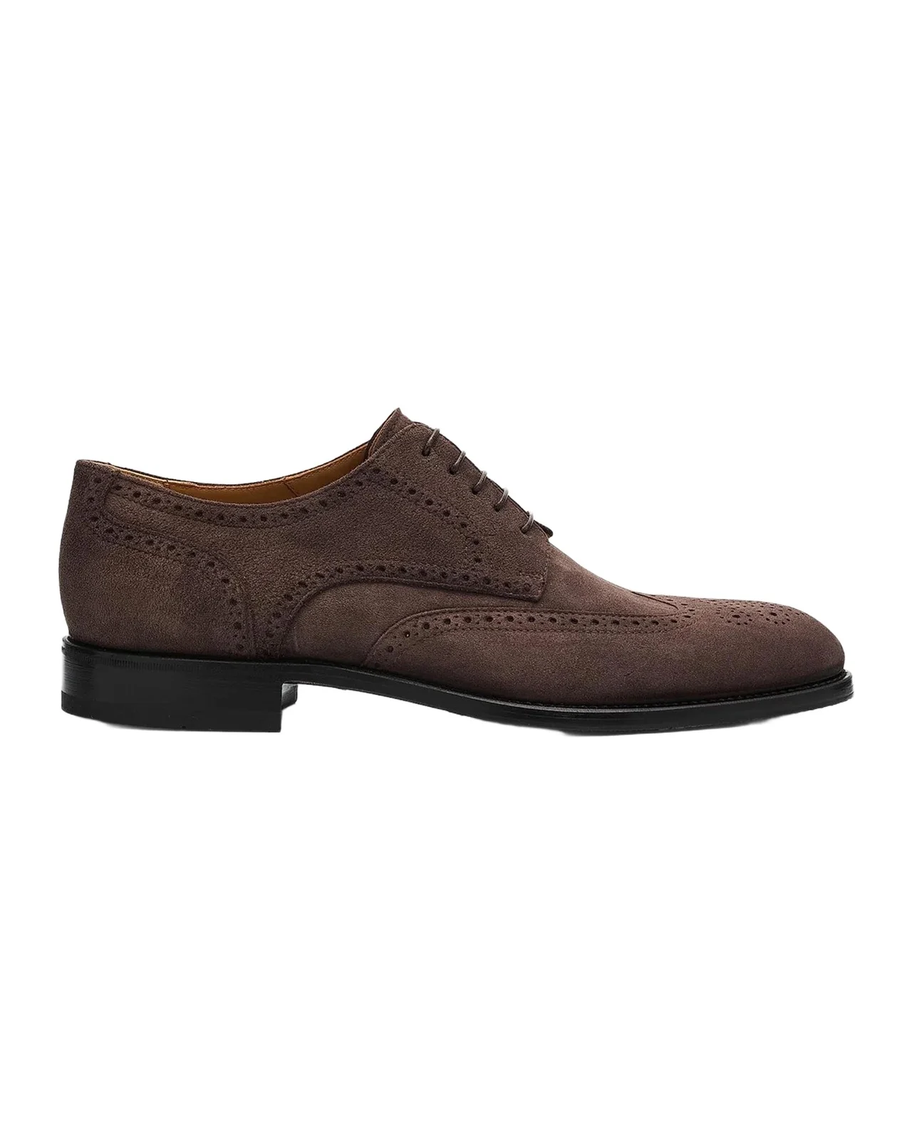 Men's Wingtip Suede Oxfords Men's Wingtip Suede Oxfords