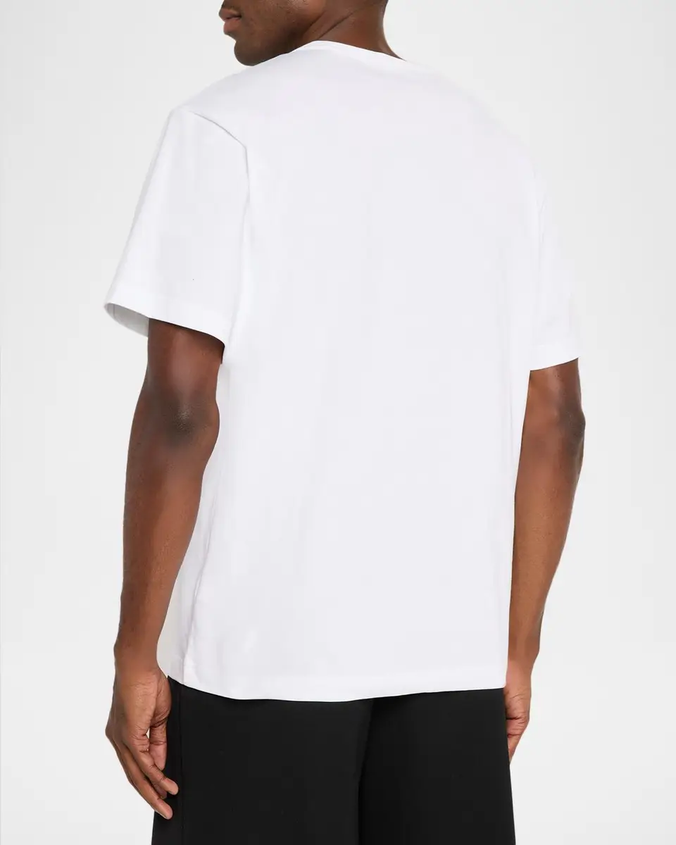 Helmut Lang Men's Varsity Logo Cotton T-Shirt | Thumbnail 3 Helmut Lang Men's Varsity Logo Cotton T-Shirt | Thumbnail 3