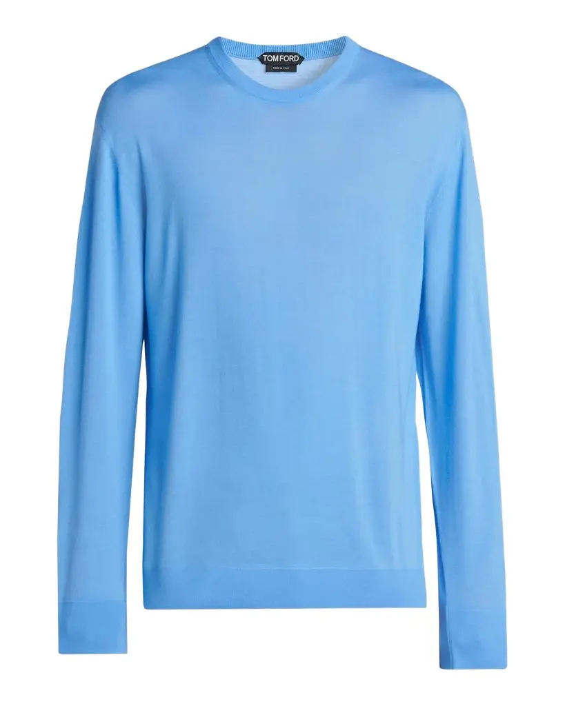 Men's Fine Merino Wool Crewneck Sweater Men's Fine Merino Wool Crewneck Sweater