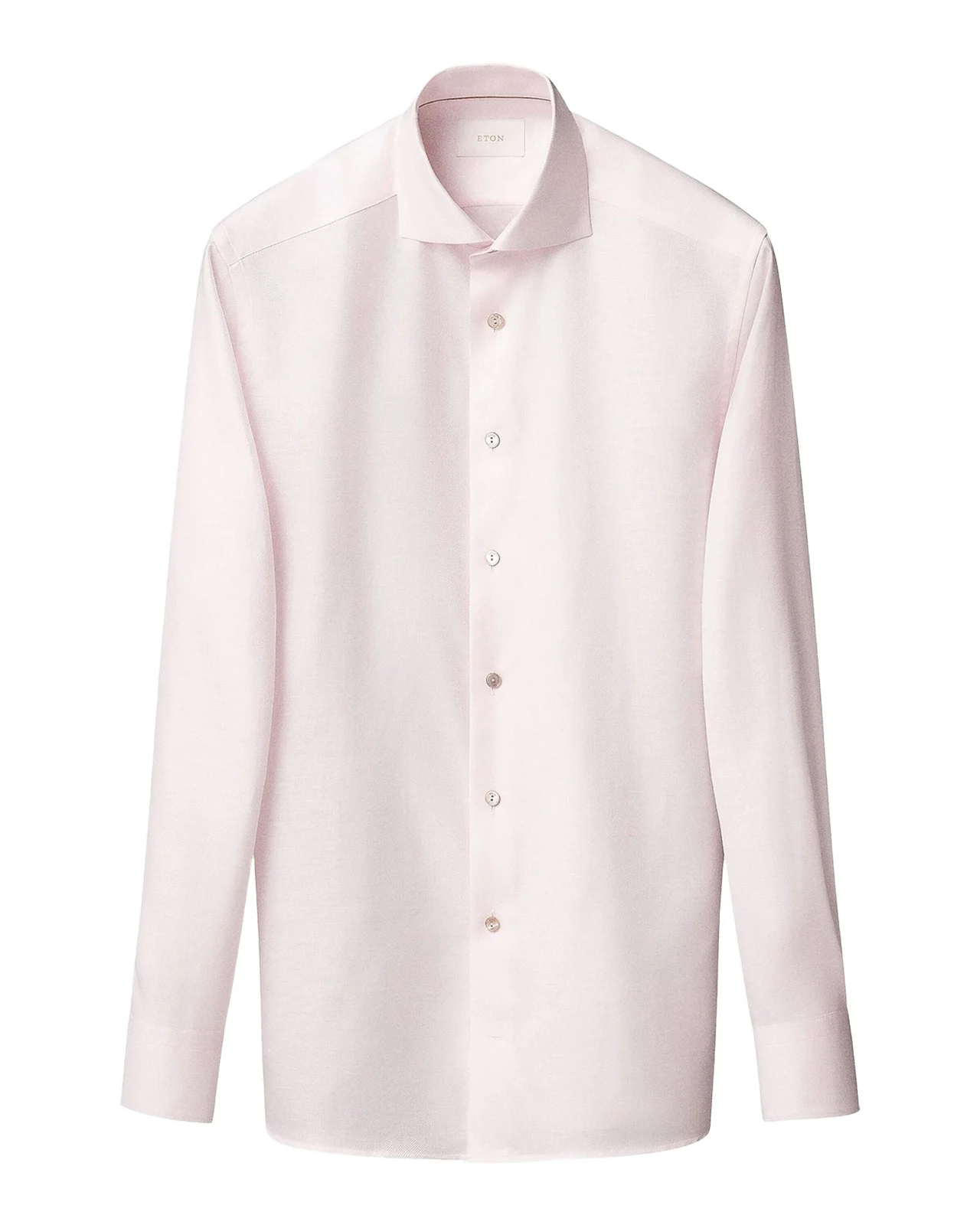 Eton Men's Cotton and Linen Solid Sport Shirt
