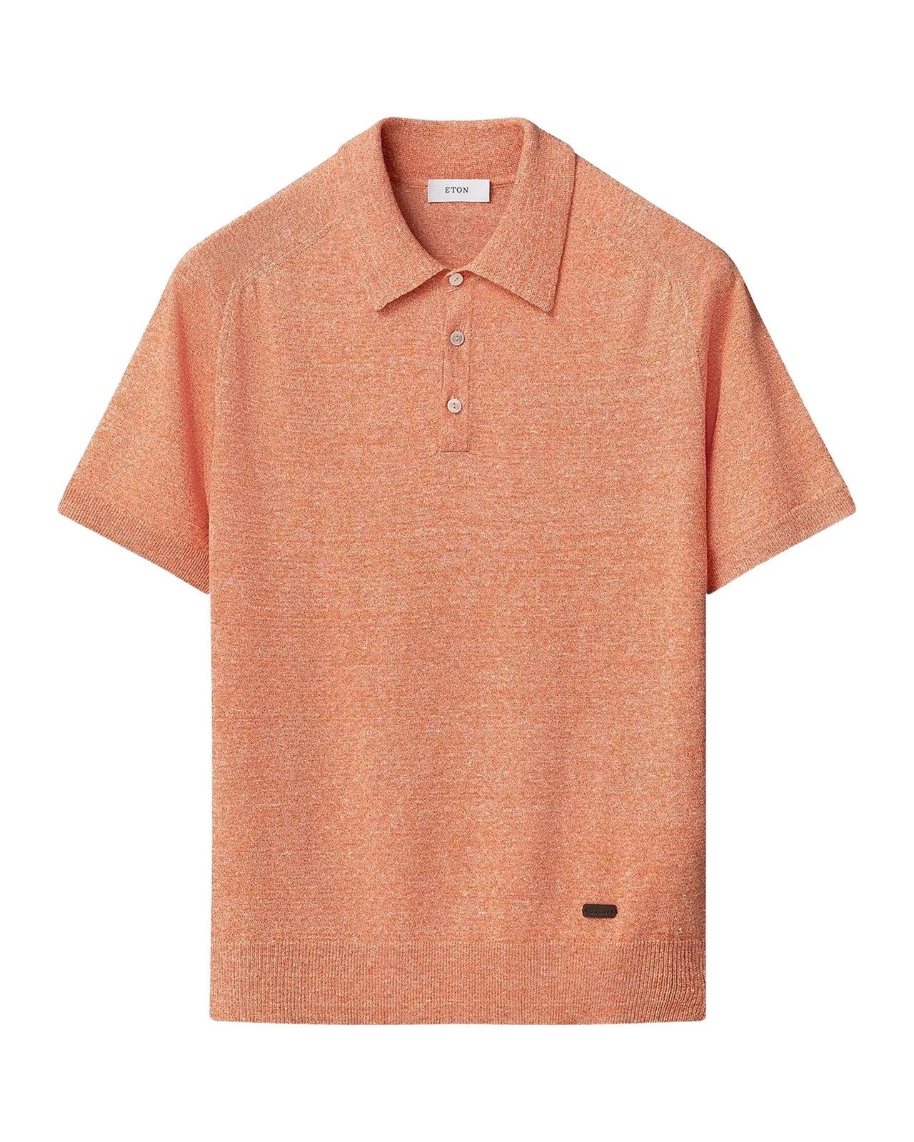 Men's Cotton-Linen Knit Polo Shirt Men's Cotton-Linen Knit Polo Shirt