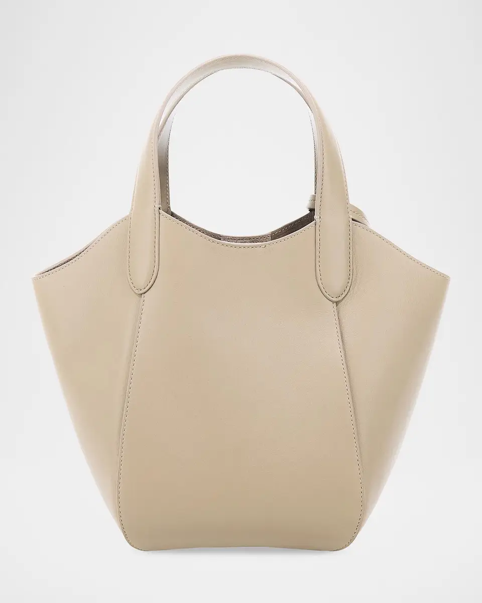 Giorgio Armani Small Geometric Leather Tote Bag | Thumbnail 5 Giorgio Armani Small Geometric Leather Tote Bag | Thumbnail 5