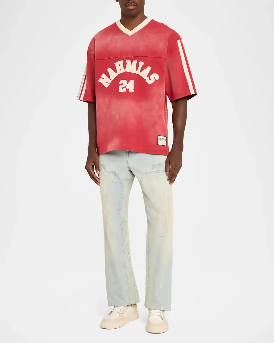 Nahmias Men's Campus Cotton Jersey T-Shirt | Thumbnail 2