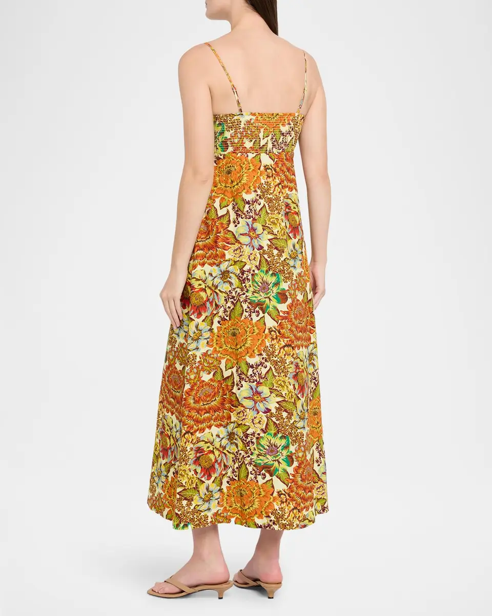 ALÉMAIS Lana Square-Neck Day Dress | Thumbnail 3