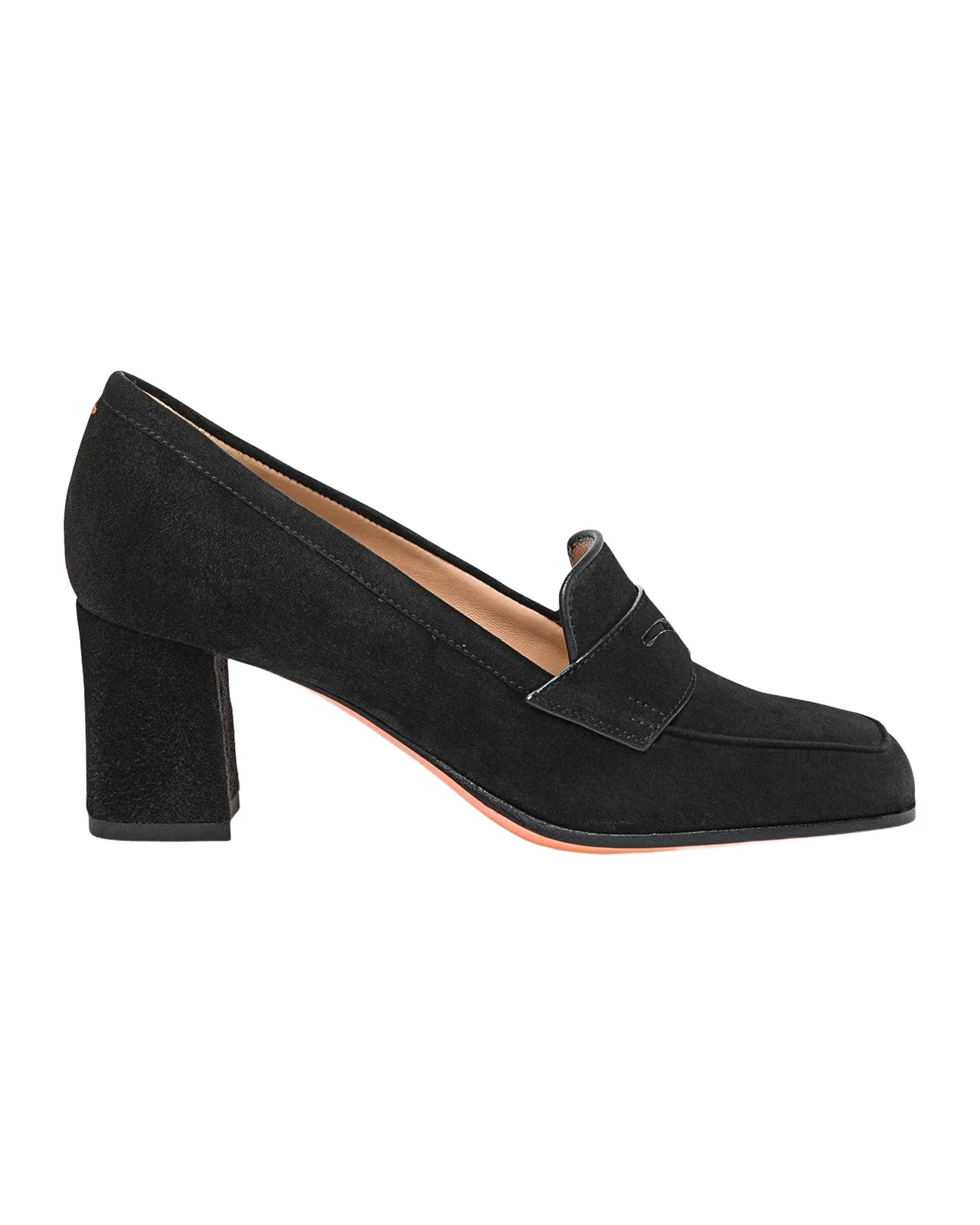 Santoni Carla 65MM Suede Pumps