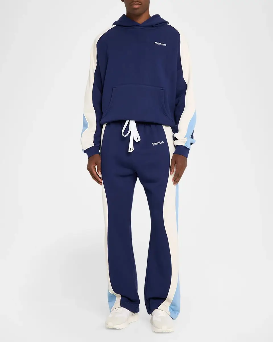 Nahmias Men's Ollie Colorblocked Sweatpants | Thumbnail 2