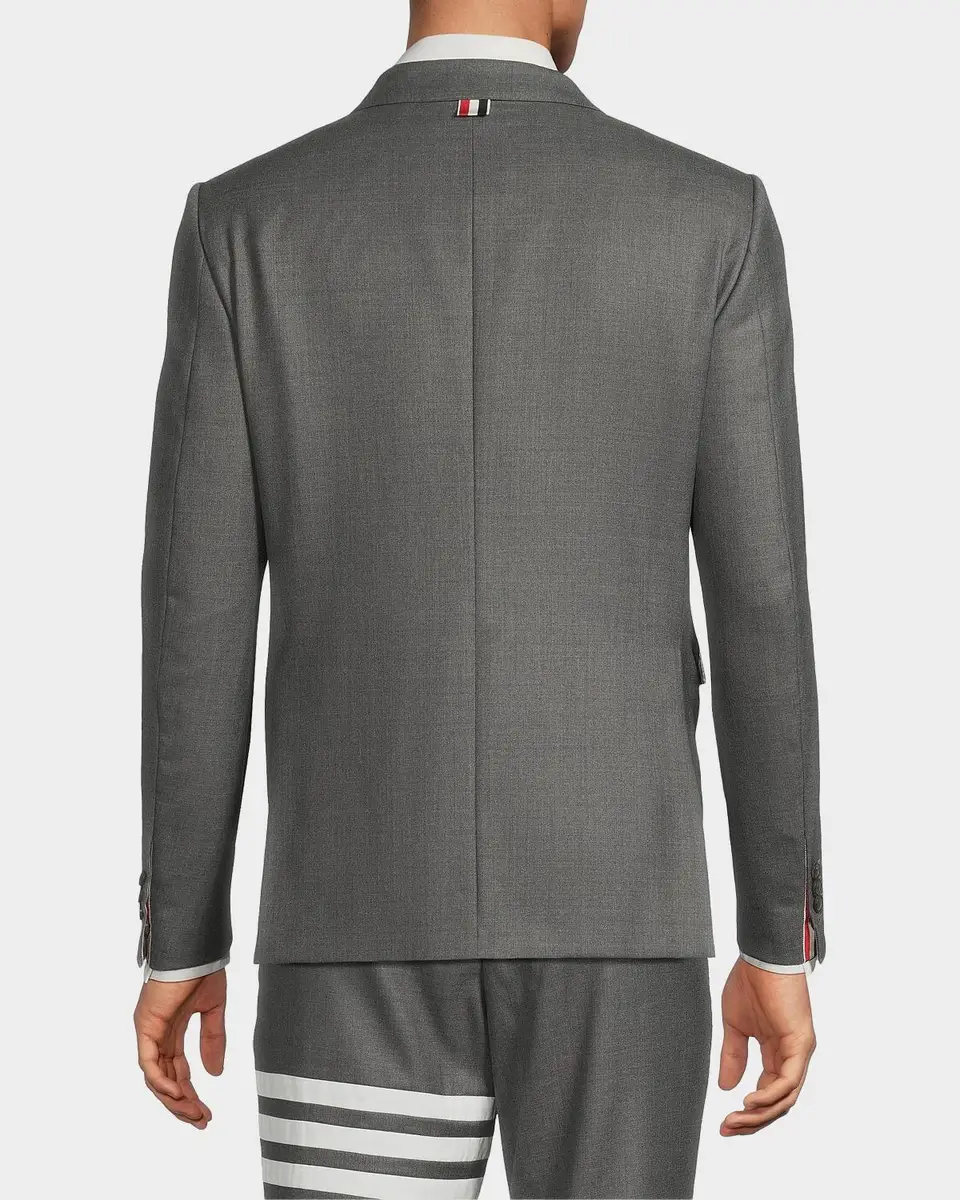 Thom Browne Men's Classic Wool Super 120S Wool Sport Jacket | Thumbnail 3 Thom Browne Men's Classic Wool Super 120S Wool Sport Jacket | Thumbnail 3