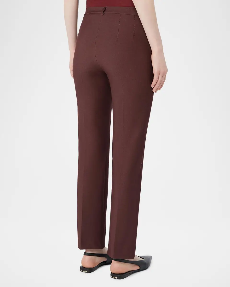 Max Mara Umanita Cropped Stretch Cotton Trousers | Thumbnail 3 Max Mara Umanita Cropped Stretch Cotton Trousers | Thumbnail 3