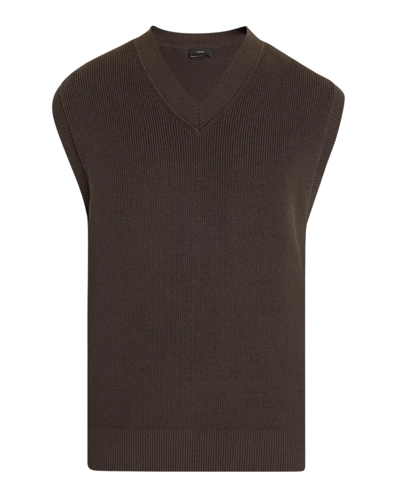 Vince Men's Cotton Rib-Knit Vest