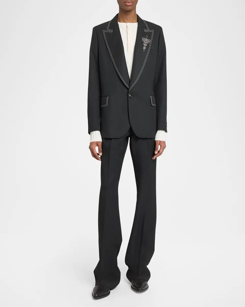 AMIRI Men's Slim Fit Boot-Cut Pants | Thumbnail 2 AMIRI Men's Slim Fit Boot-Cut Pants | Thumbnail 2