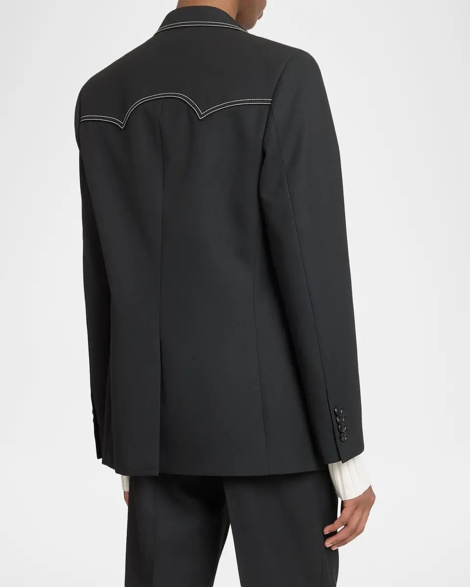 AMIRI Men's Western Lasso-Pin Single-Breasted Blazer | Thumbnail 3 AMIRI Men's Western Lasso-Pin Single-Breasted Blazer | Thumbnail 3