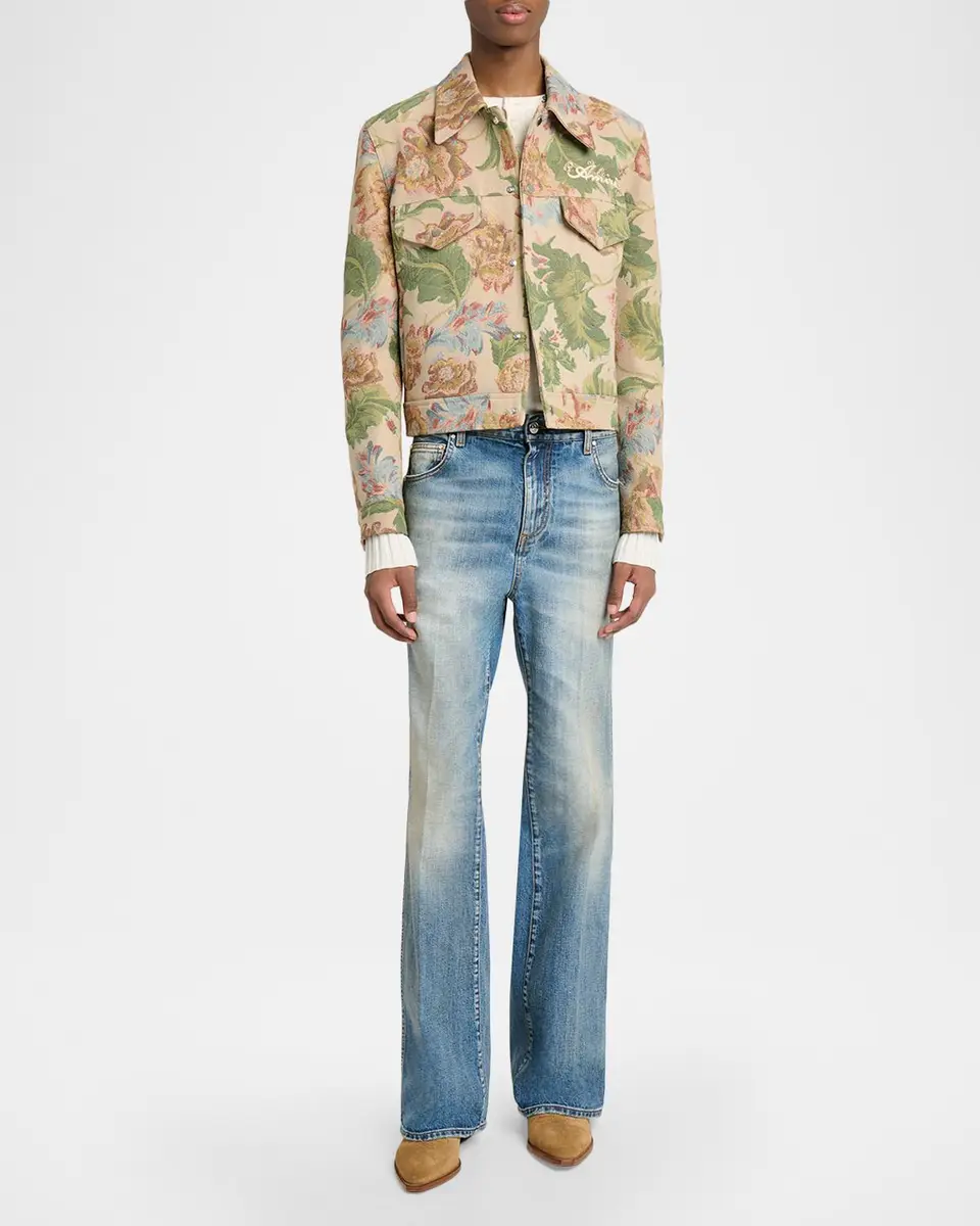 AMIRI Men's Floral Tapestry Blouson | Thumbnail 2 AMIRI Men's Floral Tapestry Blouson | Thumbnail 2