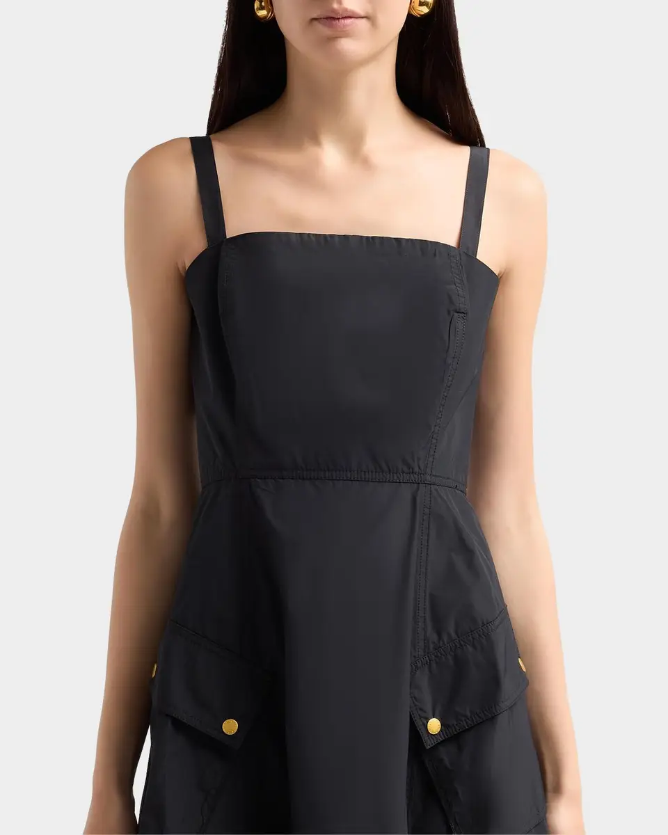 L'Agence Ayela A-Line Midi Dress | Thumbnail 5 L'Agence Ayela A-Line Midi Dress | Thumbnail 5