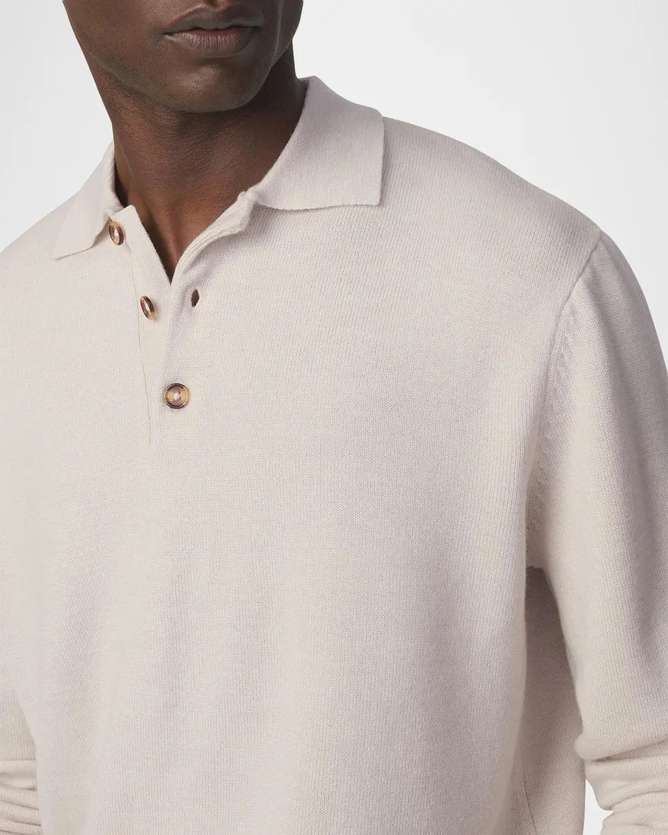 Joe's Jeans Men's Merino Wool Polo Sweater | Thumbnail 5