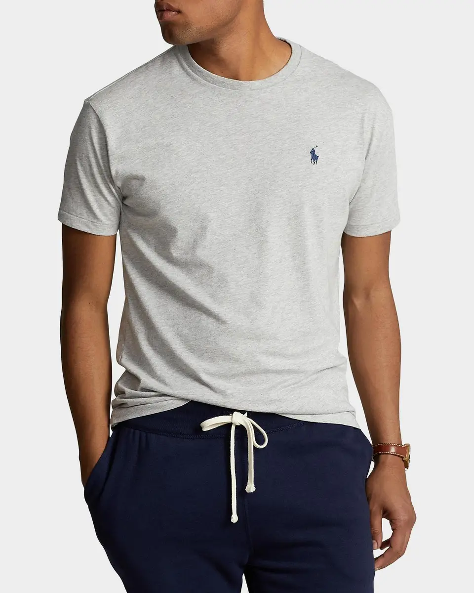Polo Ralph Lauren Men's Jersey Crewneck Classic-Fit T-Shirt | Thumbnail 4 Polo Ralph Lauren Men's Jersey Crewneck Classic-Fit T-Shirt | Thumbnail 4