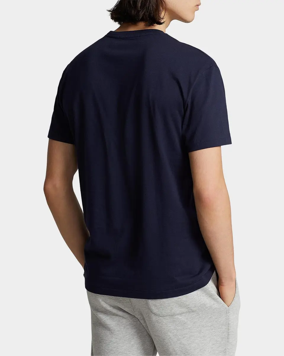 Polo Ralph Lauren Men's Cotton Jersey Crewneck Classic-Fit T-Shirt | Thumbnail 3 Polo Ralph Lauren Men's Cotton Jersey Crewneck Classic-Fit T-Shirt | Thumbnail 3