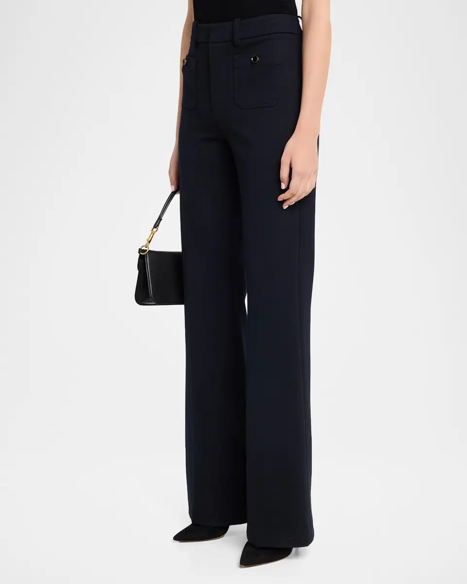 Frame The Flare Trousers | Thumbnail 4 Frame The Flare Trousers | Thumbnail 4
