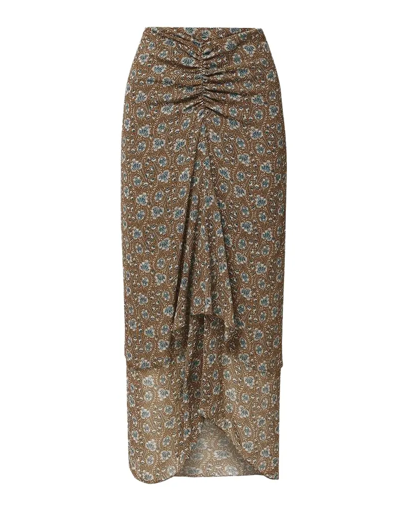 Veronica Beard Limani Floral Midi Skirt | Image 1 Veronica Beard Limani Floral Midi Skirt | Image 1