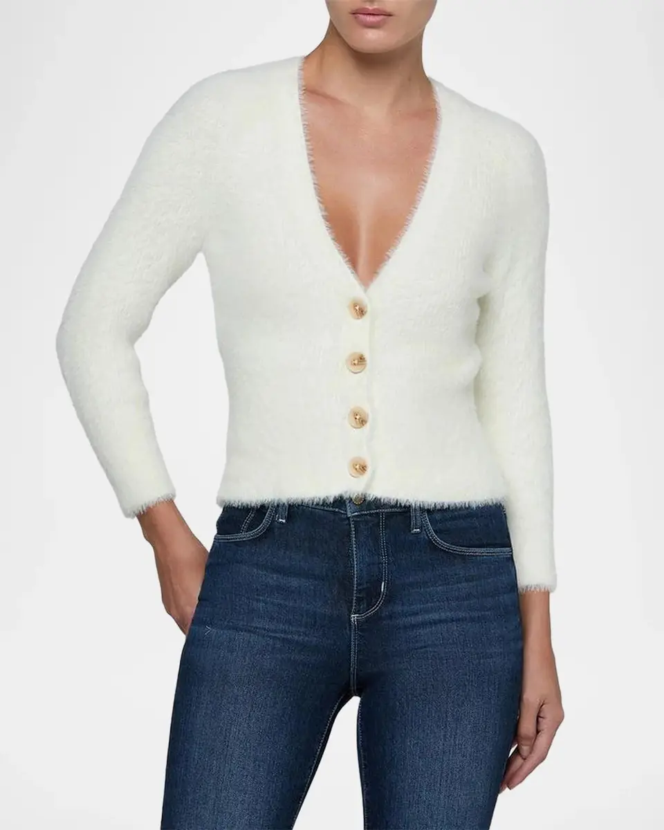 L'Agence Agathe Fuzzy Cardigan | Thumbnail 4 L'Agence Agathe Fuzzy Cardigan | Thumbnail 4