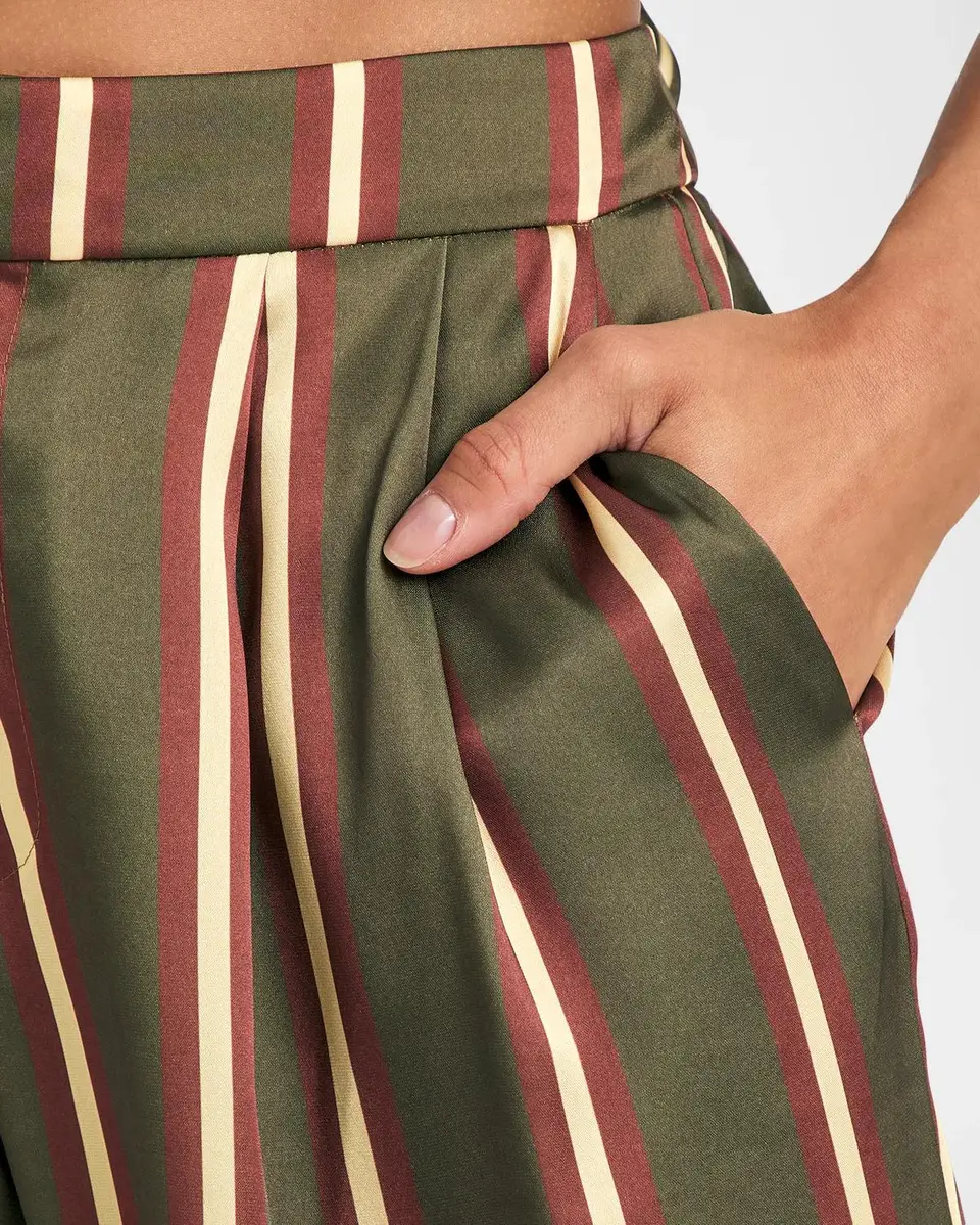 SEROYA Marlowe Striped Satin Pants | Thumbnail 5