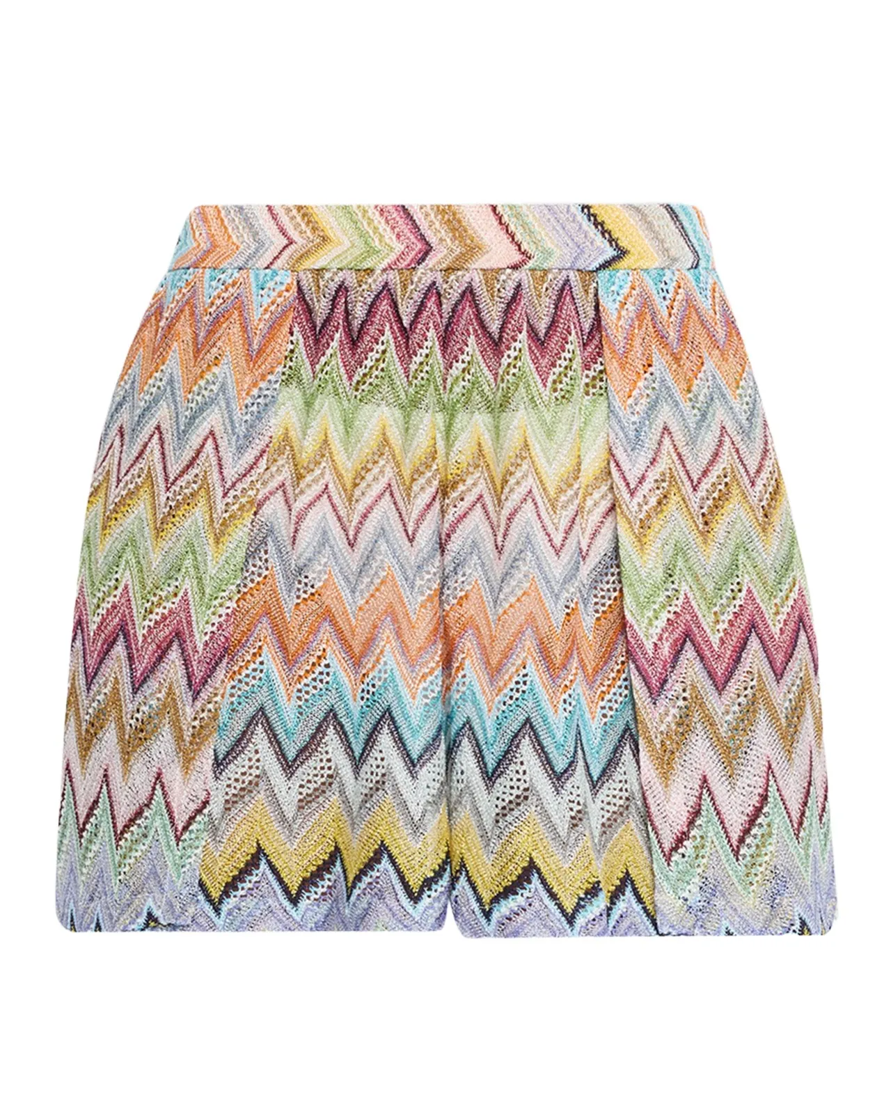 Zig-Zag Lame Shorts Coverup Zig-Zag Lame Shorts Coverup