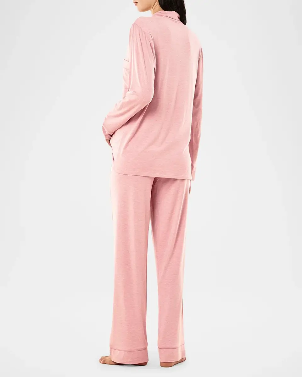 Papinelle Kate Soft Modal Long Pajama Set | Thumbnail 3